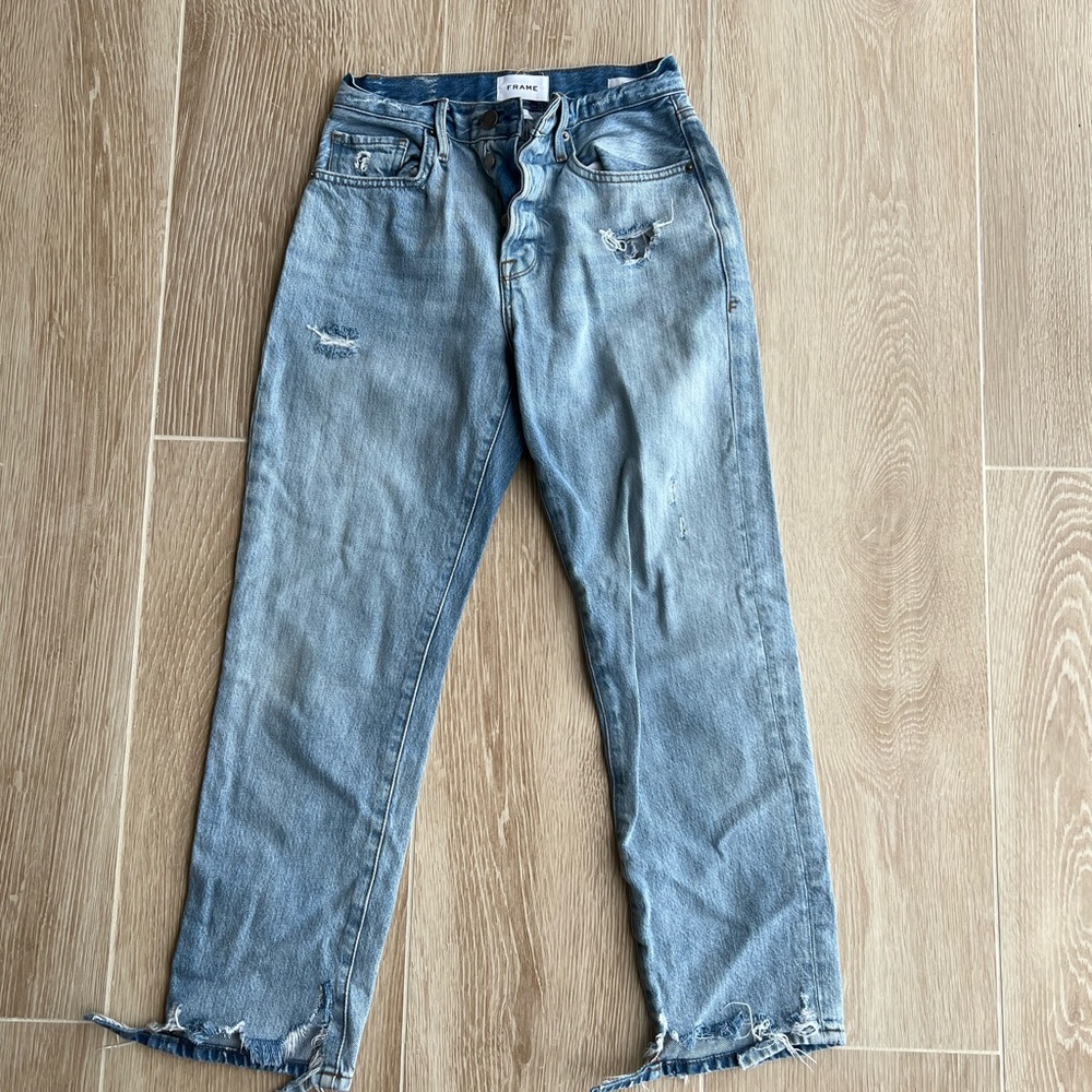 Frame Le Original , boyfriend slim jean